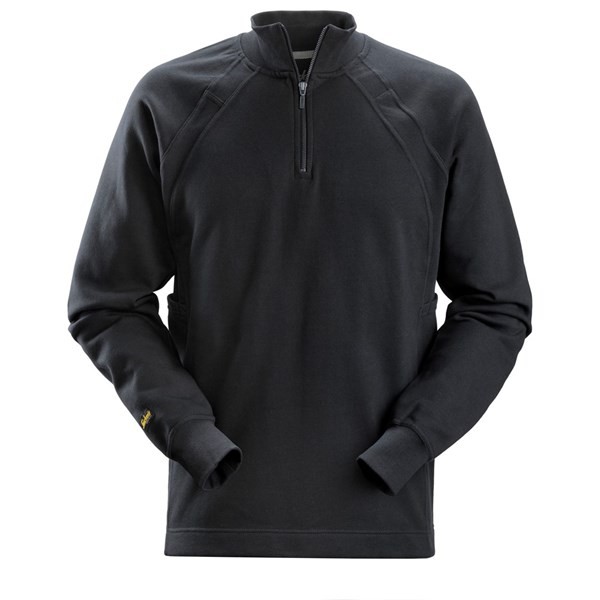 Sweat zippé multipoches gris acier